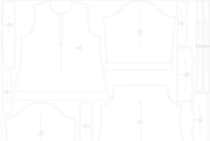 pattern marker for blouse